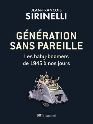 cover image of Génération sans pareille